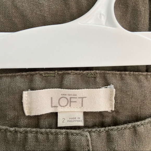 Ann Taylor Loft Soft Linen Pants Q - Picture 7 of 7